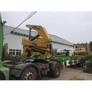 20ft Side Crane Trailer 37 Tons 40ft Side Lifter Container Transport container