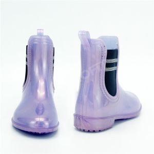 Anti Brasion PVC Rain Boots , BSCI Ankle Martin Boots