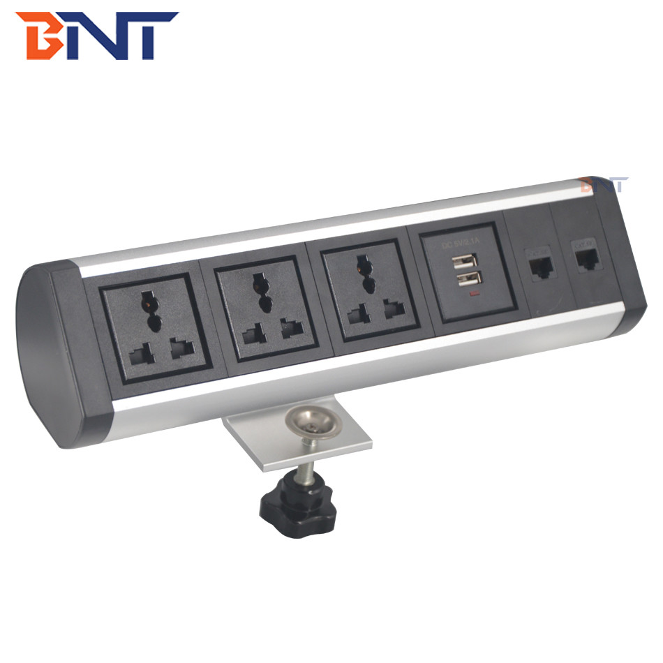 aluminum alloy movable electrical power track socket outlets