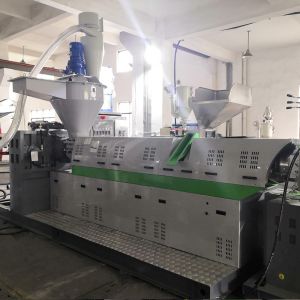Automatically Crushing Baiting Hdpe Recycling Machine , 45-55 Kw Polyester