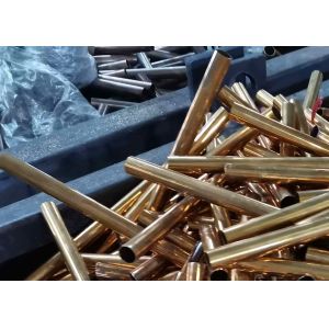 DIN CuZn30 Common Brass Seamless Tubes, Very Stable For General Corrosion
