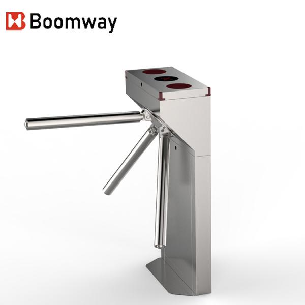 Buy Full Automatic Tripod Arm Turnstile 550mm Width Infrared Photocells at wholesale prices
