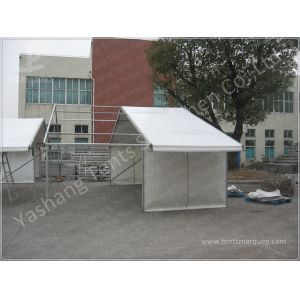 Custom Aluminum Frame Printed Fabric Tent Structures , Corporate Event Tent