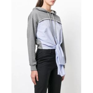 Custom Tie Front Hoodies Sweatshirts For Women