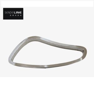 Lightweight Barber Chair Armrests High Quality Stainless Steel Weighing 0.3 Kg