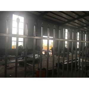 Quality High quality galvanized garrison steel picket fence for sale/manufacture price for sale