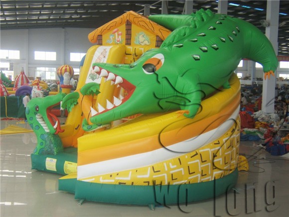 inflatable jumping slide / commercial grade inflatable slide