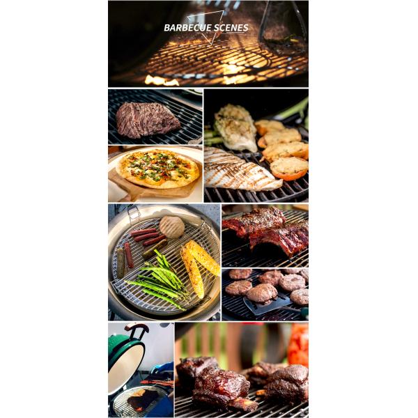 Kimstone Tabletop Series Mini Kamado Grill 12 Inch