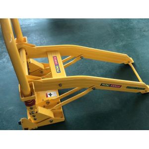 Rubber Sheets Friction Vehicle Security Barriers On Low Speed Roads