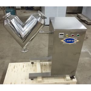 Dry Or Wet Granules V Shape Powder Mixer Tablet Production Lines