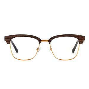 Bamboo Man Wooden Optical Glasses