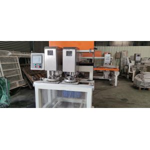 No Glass Edging Machine Type Double Heads Automatic Glass Drilling Machine