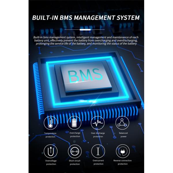 Solar Rechargeable 100ah Lithium Ion Battery Pack , 12 Volt Golf Cart Batteries
