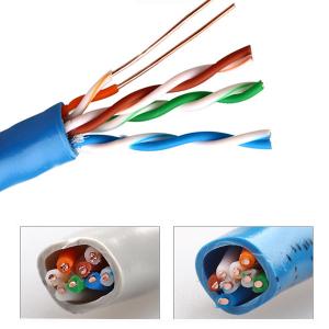 China 8 Core Cat5e Lan Cable UTP Copper Network Cable on sale