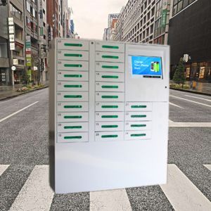 Logo Brand Cell Phone Charging Stations Custom Quick Charge Locker With 19 Inch