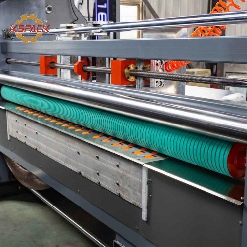 Ceramic Anilox 3 Colors Corrugated Box Printing Machine Vacuum Transfer