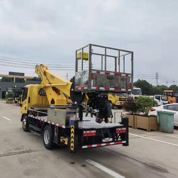Dongfeng 30 Meter Single Row Truck Mounted Aerial Work Platform High Lift Operation