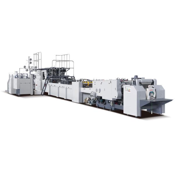 Buy Fully Automatic Paper Bag Making Machine 25Kw With Water Soluble Cold Glue at wholesale prices