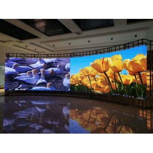 Giant Video Wall LED Panel Screen P2 P3.91 Indoor Advertising Curved Box indoor