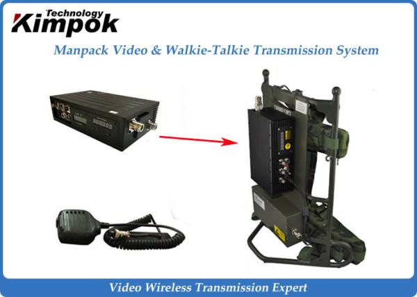 Manpack Speed Wireless Video Transmitter Long Distance Broadcasting Transmission