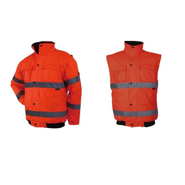 5xl En471 Breathable Fluorescent Reflective Jacket Construction Bomber
