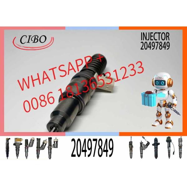 Diesel Engine Fuel Common Rail Injector 20497849 BEBE4D00203 BEBE4D00003 for VOLVO FH12 TRUCK 425 / 435 BHP