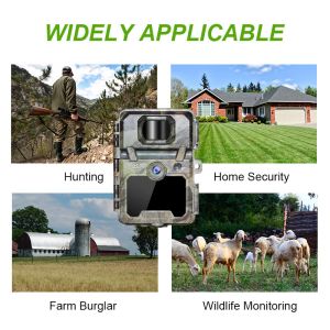 Trail Camera ODM/OEM KW571 waterproof IP67 No-Glow CMOS Sensor 30MP photo 1080P