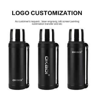 2L/66OZ Hot products custom logo Double Wall Vacuum Insulated stainless steel