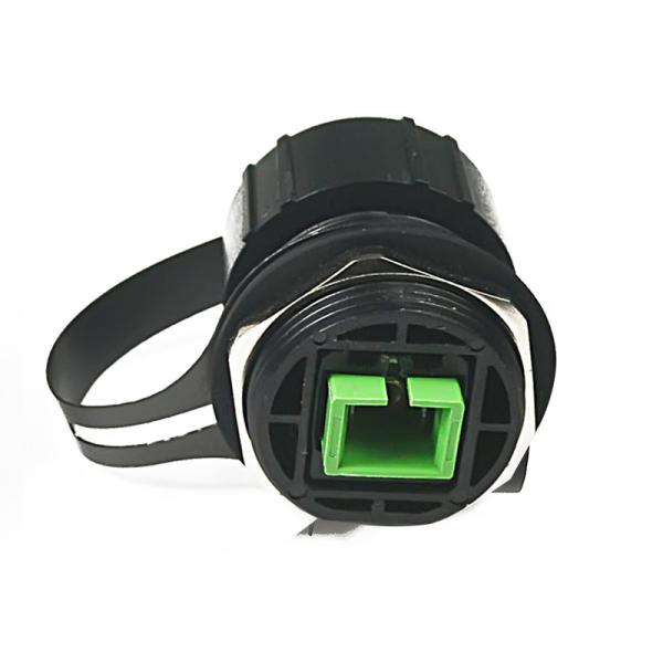 Buy Fiberhub enclosure ODVA SC/LC/MPO IP67 Bulkhead Inline Adapter at wholesale prices