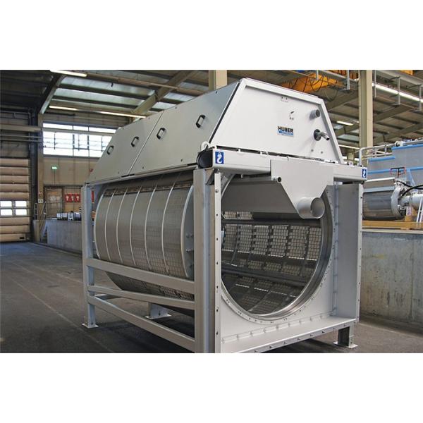 Slag Discharge Drum Screen Pulping Equipment Of Stainless Steel
