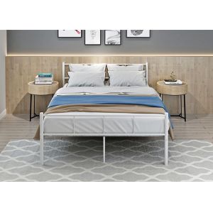 Modern Galvanized Steel Pipe Metal Frame Double Bunk Bed