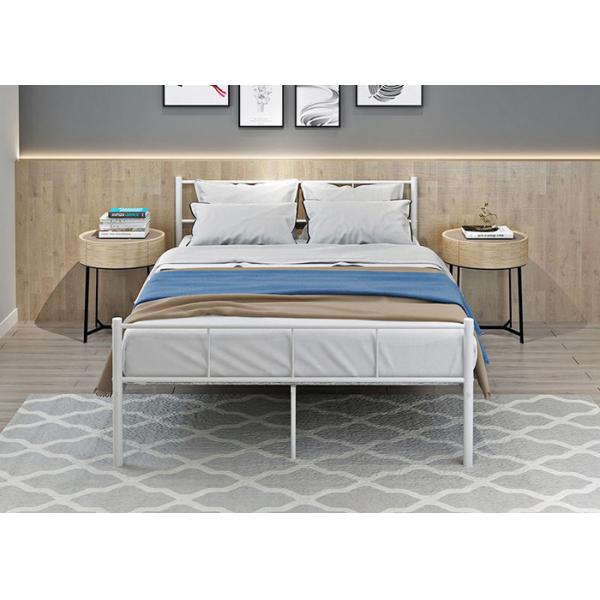 Buy Modern Galvanized Steel Pipe Metal Frame Double Bunk Bed at wholesale prices