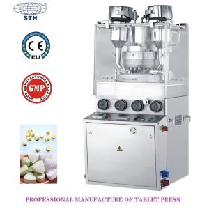 China Irregular Peppermint Candy Vitamin Tablet Pressing Machine Double-side Engraved Tablet Compression Machine on sale