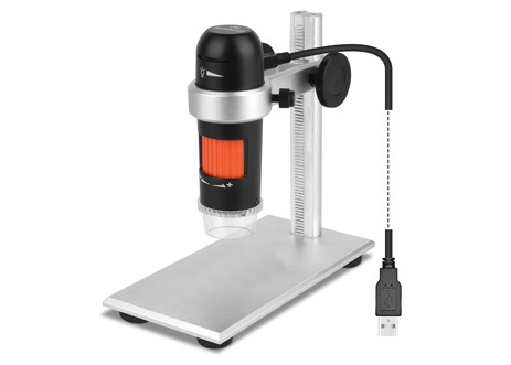 HD 5MP Optical Digital Microscope Wireless Portable 10X 250X Monocular