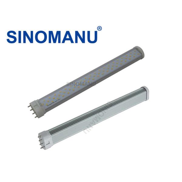 Buy Office AC 100 - 277 V 2G11 LED Tube Milky / Stripe PC Cover With 2G11 Socket at wholesale prices