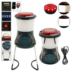 China Multi Function Portable Rechargeable Lantern 75x74x110mm Folded 95x74x190mm Unfolded on sale