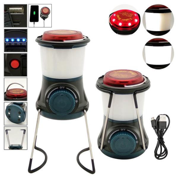 Buy Multi Function Portable Rechargeable Lantern 75x74x110mm Folded 95x74x190mm Unfolded at wholesale prices