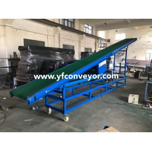 Quality Factory custom Inclined Belt Conveyor System,Adjustable Height Belt Conveyor for sale