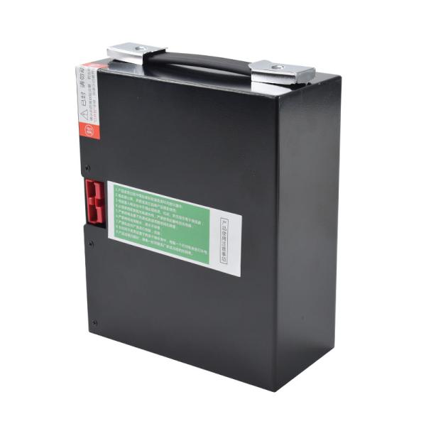 48V Black Lithium Lift Truck Battery Maximum Power And Durability