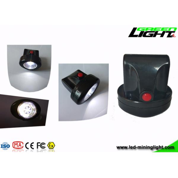 Anti Explosive Cordless Cap Lamp , GL2.5-A Led Mining Cap Lamp IP67 Long Life Span