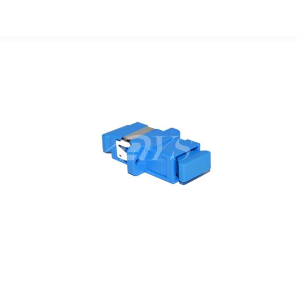 SC Singlemode Simplex Fiber Optic Adapter Blue