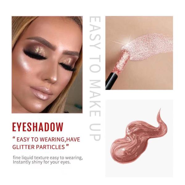 Waterproof Luminous Eye Makeup Eyeshadow Private Label 10 Colors