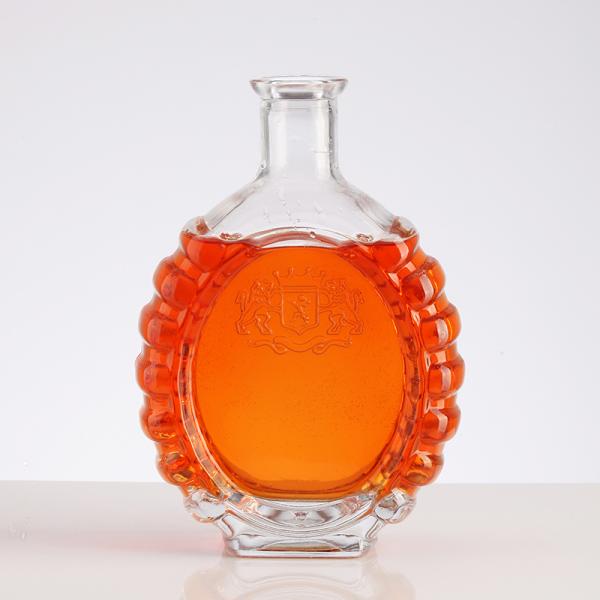 500ml 700ml Glass Bottle Whisky Or Brandy Bottle Liquor Bottles