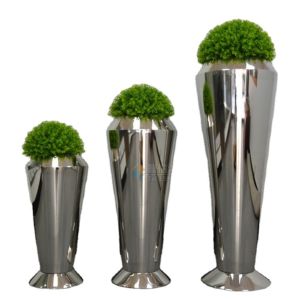 Metal iron casting flower stand planter pot with stand