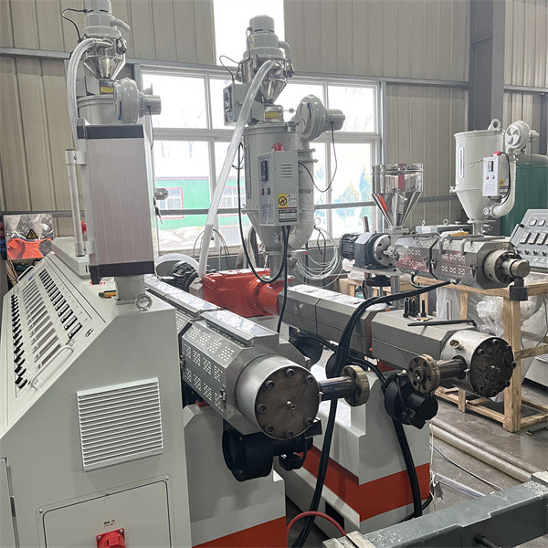 Single Screw Extruder Double Wall Corrugated Pipe Machine for HDPE Pipe