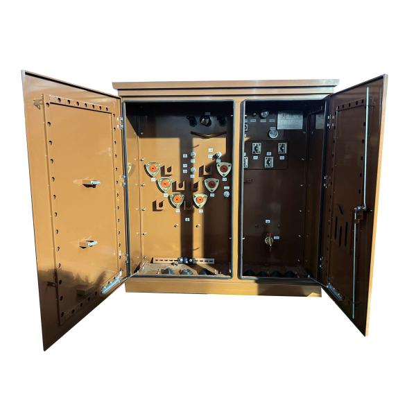 Buy 500 Kva Three Phase Electrical Distribution Pad Mounted Transformer Step Down 12470v To 480v at wholesale prices