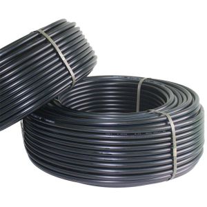 Black HDPE Water Supply Drain Pipes PE100 Plastic 100 Meters