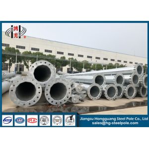 100um Galvanised Steel Poles