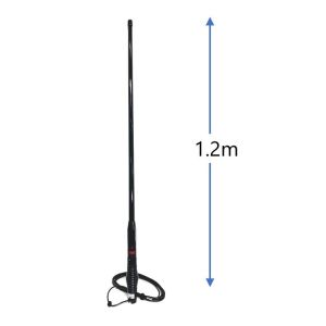 50ohm VSWR 1.5 1 Bullet Satellite Mast Telescopic Radio Digital Mount Vehicle