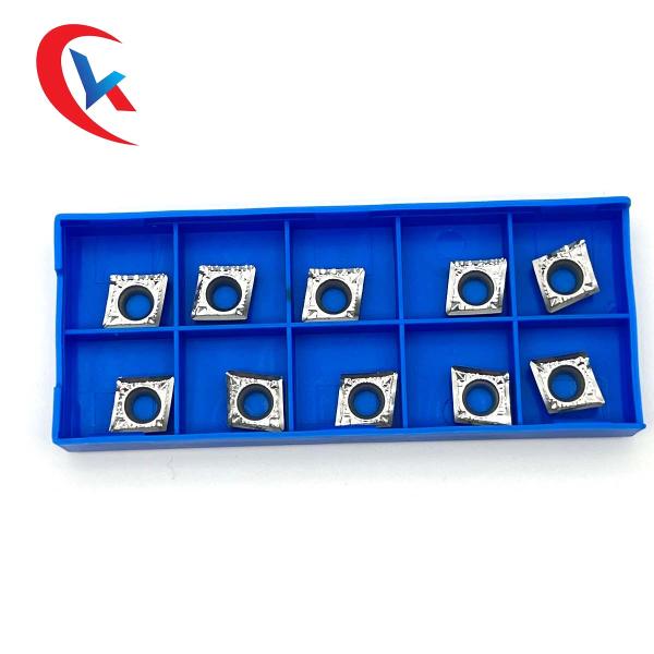 High Finish CCGT09T304-AK Aluminum Substrate Carbide Inserts For Aluminum